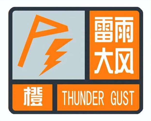 广东省普宁市发布雷雨大风橙色预警