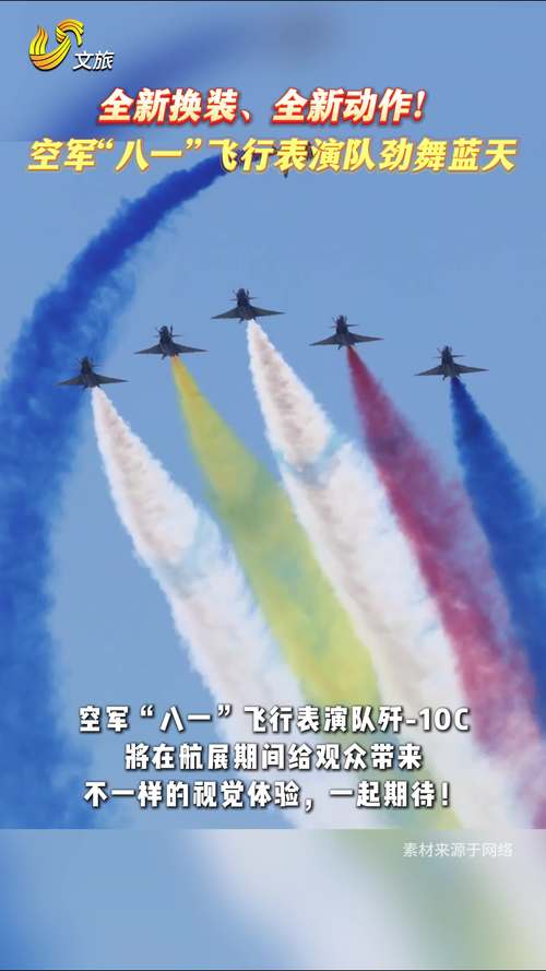 拉烟 横滚 叠罗汉……空军飞行表演队六架歼-10C炫舞蓝天