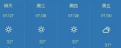 吉林省通榆县发布高温黄色预警