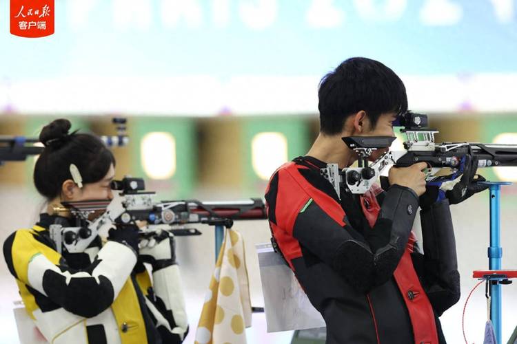 奖牌来了！中国队提前锁定巴黎奥运会射击混合团体10米气步枪奖牌