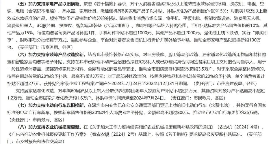 事关消费品以旧换新 深圳发布合规指导书提醒经营者